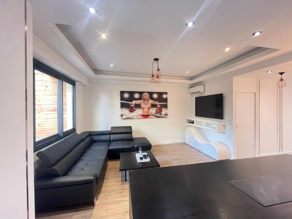 Appartement loft romantique spa à Nice Extérieur photo