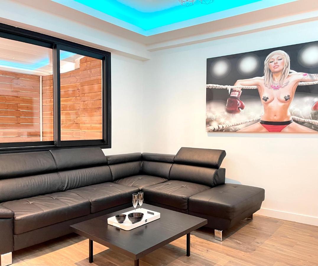 Appartement loft romantique spa à Nice Extérieur photo